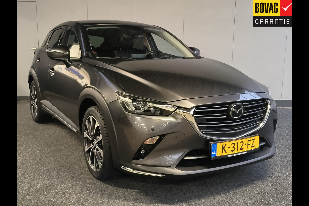 Mazda CX-3 2.0 SkyActiv-G 120 GT-M AUTOMAAT Rijklaar + 12 maanden Bovag-garantie Henk Jongen Auto's in Helmond,  al 50 jaar service zoals 't hoort!