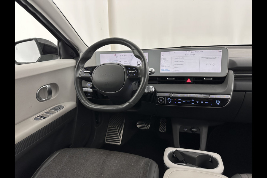 Hyundai IONIQ 5 Connect+ 73kWh INCL-BTW) Aut *HEATPUMP | LEATHER-FABRIC | BOSE-AUDIO | FULL-LED | DIGI-COCKPIT | AMBIENTLIGHT | DAB | SHIFTPADDLES | HEAD-UP | NAVI-FULLMAP | KEYLESS | CAMERA | HEATED-COMFORTSEATS | TOWBAR