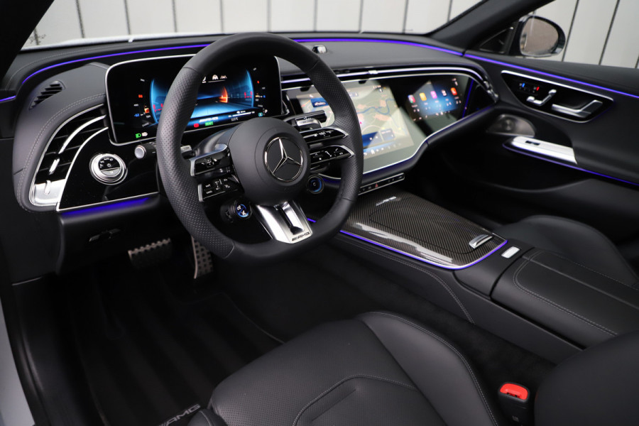 Mercedes-Benz E-Klasse AMG 53 4MATIC+ | 612PK | Achterasbesturing | Hyperscreen | Schaalstoelen | Head-up | Burmester 4D | Keyless-go | Air-balance | 2