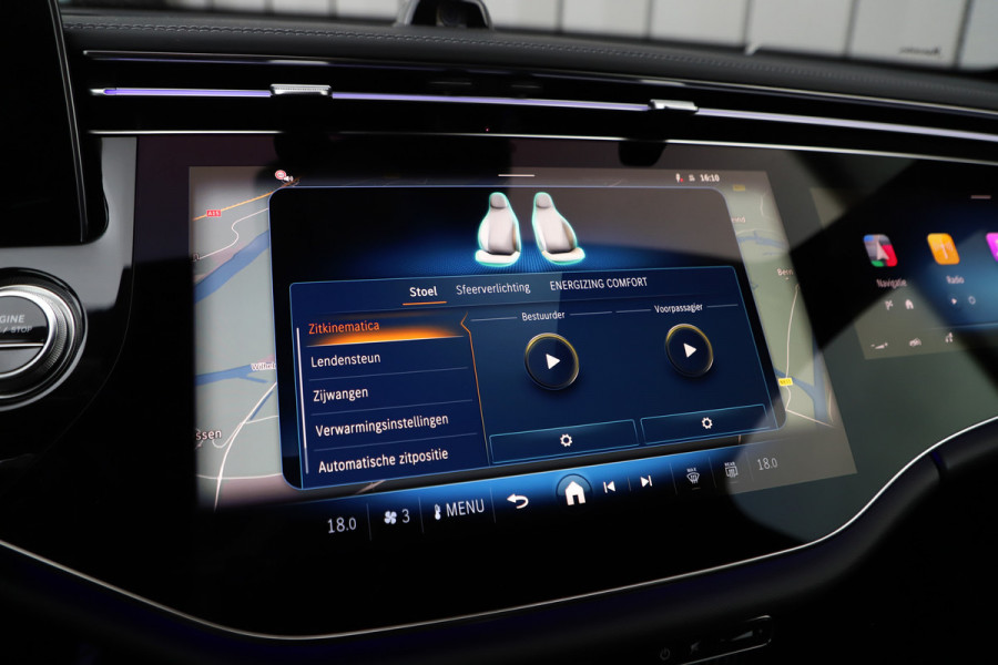 Mercedes-Benz E-Klasse AMG 53 4MATIC+ | 612PK | Achterasbesturing | Hyperscreen | Schaalstoelen | Head-up | Burmester 4D | Keyless-go | Air-balance | 2