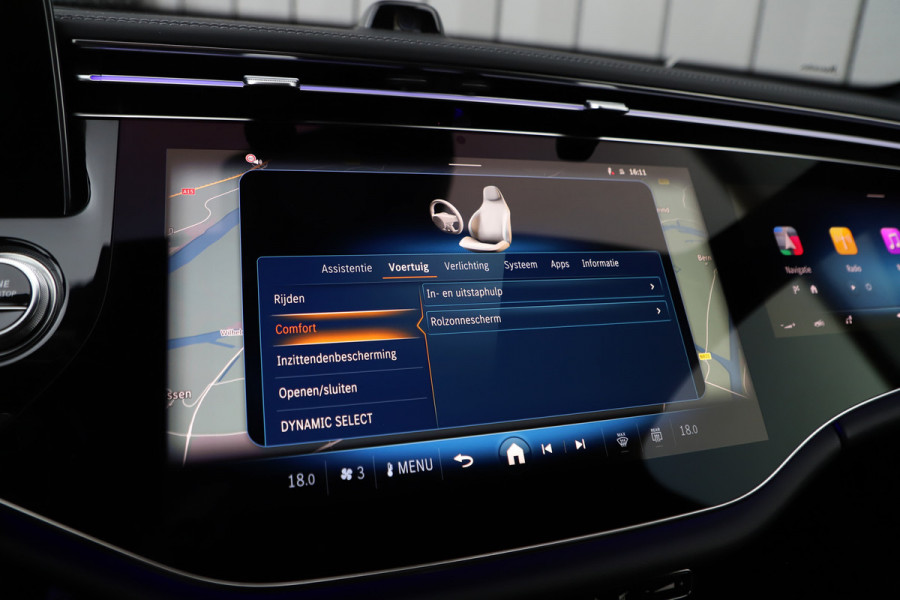 Mercedes-Benz E-Klasse AMG 53 4MATIC+ | 612PK | Achterasbesturing | Hyperscreen | Schaalstoelen | Head-up | Burmester 4D | Keyless-go | Air-balance | 2