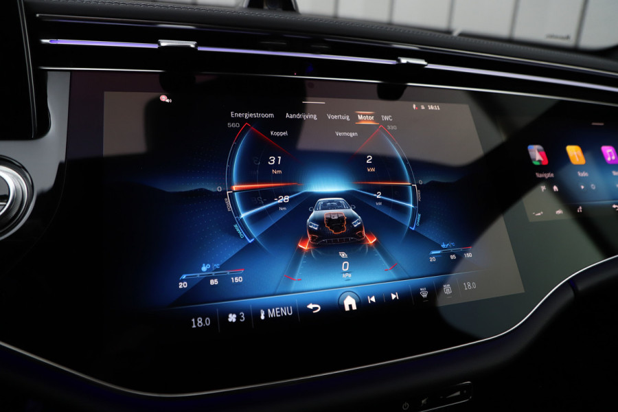 Mercedes-Benz E-Klasse AMG 53 4MATIC+ | 612PK | Achterasbesturing | Hyperscreen | Schaalstoelen | Head-up | Burmester 4D | Keyless-go | Air-balance | 2