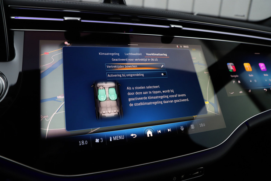 Mercedes-Benz E-Klasse AMG 53 4MATIC+ | 612PK | Achterasbesturing | Hyperscreen | Schaalstoelen | Head-up | Burmester 4D | Keyless-go | Air-balance | 2