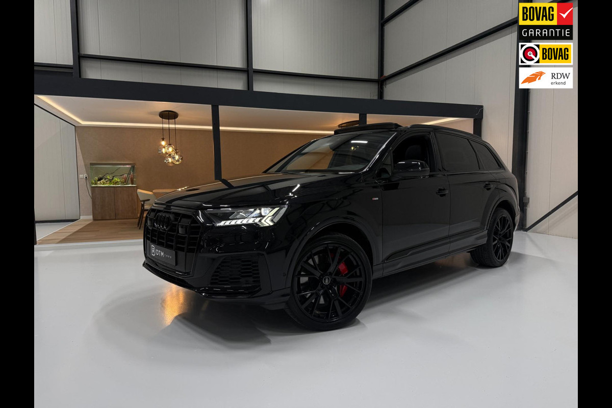 Audi Q7 55 TFSI e Quattro S Pano ACC Trekhaak 360° Cam B&O Memory Leder/Alcantara