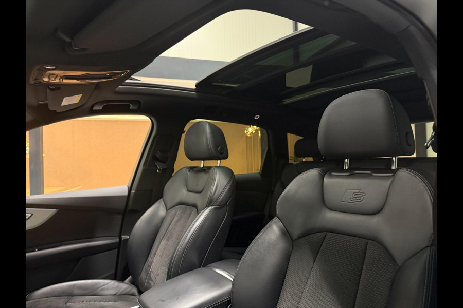 Audi Q7 55 TFSI e Quattro S Pano ACC Trekhaak 360° Cam B&O Memory Leder/Alcantara