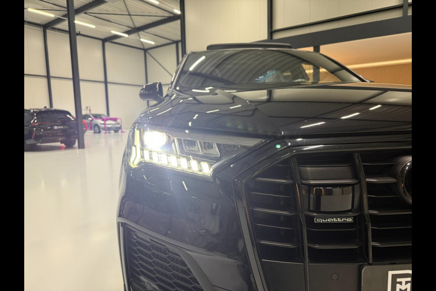 Audi Q7 55 TFSI e Quattro S Pano ACC Trekhaak 360° Cam B&O Memory Leder/Alcantara
