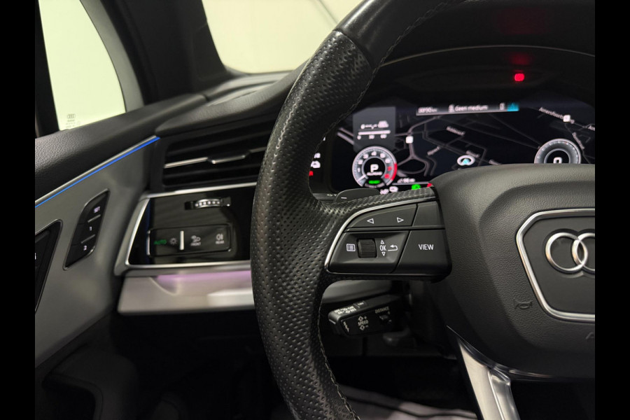 Audi Q7 55 TFSI e Quattro S Pano ACC Trekhaak 360° Cam B&O Memory Leder/Alcantara