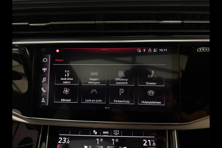 Audi Q7 55 TFSI e Quattro S Pano ACC Trekhaak 360° Cam B&O Memory Leder/Alcantara