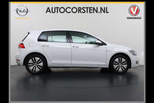 Volkswagen e-Golf Soh 90% Warmtepomp Adap.Cruise Control Navi Ecc Pdc Led Lmv Isofix Car-Net App-Connect Bluetooth Licht-/Regensensor Origineel Nederlandse Auto