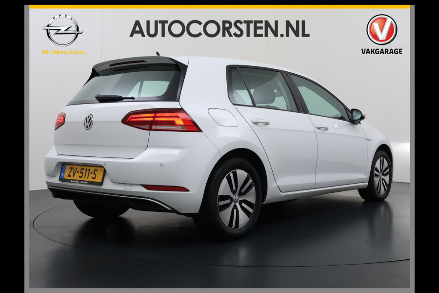 Volkswagen e-Golf Soh 90% Warmtepomp Adap.Cruise Control Navi Ecc Pdc Led Lmv Isofix Car-Net App-Connect Bluetooth Licht-/Regensensor Origineel Nederlandse Auto