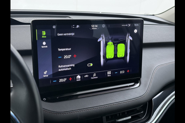Škoda ENYAQ iV 80 Leder Elek.Stoel+Memory Adap.Cruise Head-Up Display Assistentie Pakket Camera Navi Ecc Stuurverwarming Pdc SOH 88% Matrix-Led Lmv Apple Carplay Android Auto Keyless Rijstrooksensor Dodehoek detectie File Zeer compleet!
