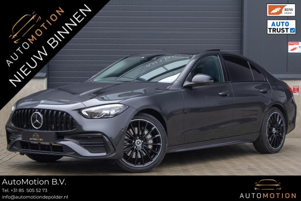 Mercedes-Benz C-Klasse 300 e AMG Line PANO 360 CAMERA ADAPTIEF SFEER