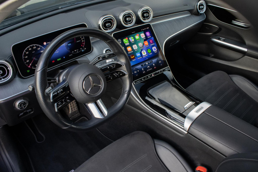 Mercedes-Benz C-Klasse 300 e AMG Line PANO 360 CAMERA ADAPTIEF SFEER