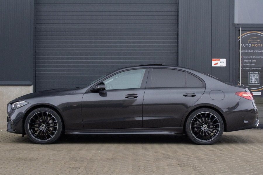 Mercedes-Benz C-Klasse 300 e AMG Line PANO 360 CAMERA ADAPTIEF SFEER