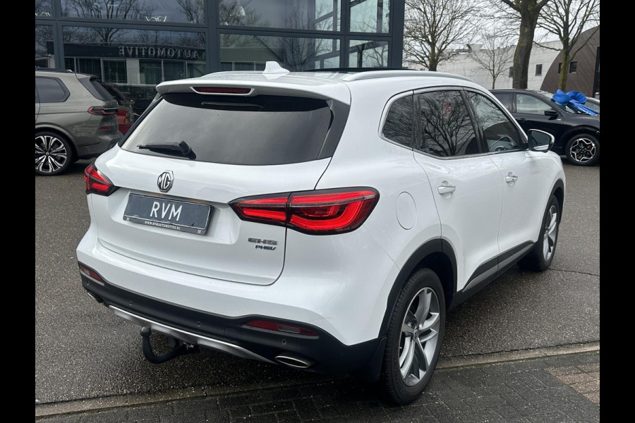 MG EHS 1.5 TGDI Luxury PHEV | MEGA COMPLEET! | TREKHAAK | COMPLETE HISTORIE AANWEZIG | FABRIEKSGARANTIE T/M 11-2030 | 52km WLTP ELECTR RIJBEREIK, TOTAAL RIJBEREIK TOT 1.000km!