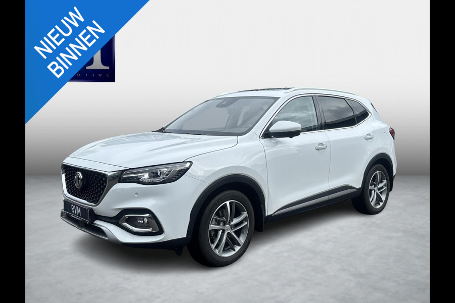 MG EHS 1.5 TGDI Luxury PHEV | MEGA COMPLEET! | TREKHAAK | COMPLETE HISTORIE AANWEZIG | FABRIEKSGARANTIE T/M 11-2030 | 52km WLTP ELECTR RIJBEREIK, TOTAAL RIJBEREIK TOT 1.000km!