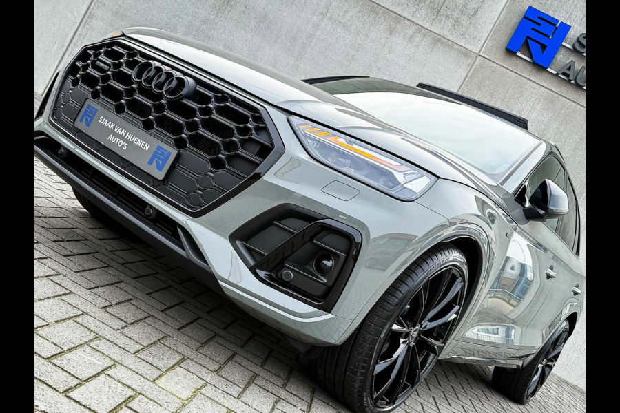 Audi Q5 50TFSI e 299PK Quattro Competition S Edition S-Line 1é Eig! Audi Exclusive|Pano|Luchtvering|S-Kuipstoelen|HD Matrix|Carbon