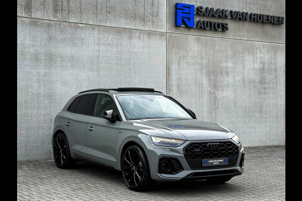 Audi Q5 50TFSI e 299PK Quattro Competition S Edition S-Line 1é Eig! Audi Exclusive|Pano|Luchtvering|S-Kuipstoelen|HD Matrix|Carbon