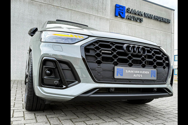 Audi Q5 50TFSI e 299PK Quattro Competition S Edition S-Line 1é Eig! Audi Exclusive|Pano|Luchtvering|S-Kuipstoelen|HD Matrix|Carbon