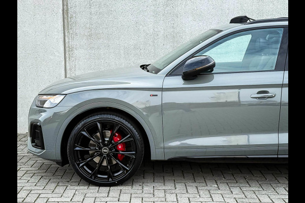 Audi Q5 50TFSI e 299PK Quattro Competition S Edition S-Line 1é Eig! Audi Exclusive|Pano|Luchtvering|S-Kuipstoelen|HD Matrix|Carbon