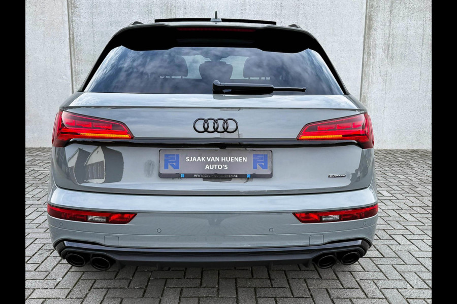 Audi Q5 50TFSI e 299PK Quattro Competition S Edition S-Line 1é Eig! Audi Exclusive|Pano|Luchtvering|S-Kuipstoelen|HD Matrix|Carbon