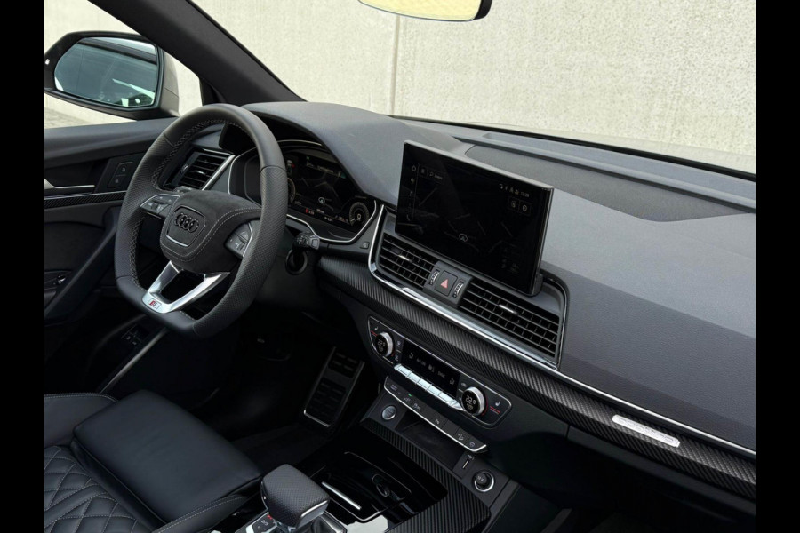 Audi Q5 50TFSI e 299PK Quattro Competition S Edition S-Line 1é Eig! Audi Exclusive|Pano|Luchtvering|S-Kuipstoelen|HD Matrix|Carbon