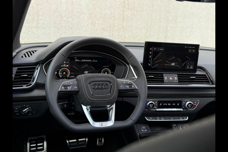 Audi Q5 50TFSI e 299PK Quattro Competition S Edition S-Line 1é Eig! Audi Exclusive|Pano|Luchtvering|S-Kuipstoelen|HD Matrix|Carbon
