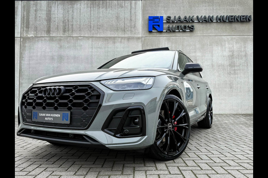 Audi Q5 50TFSI e 299PK Quattro Competition S Edition S-Line 1é Eig! Audi Exclusive|Pano|Luchtvering|S-Kuipstoelen|HD Matrix|Carbon