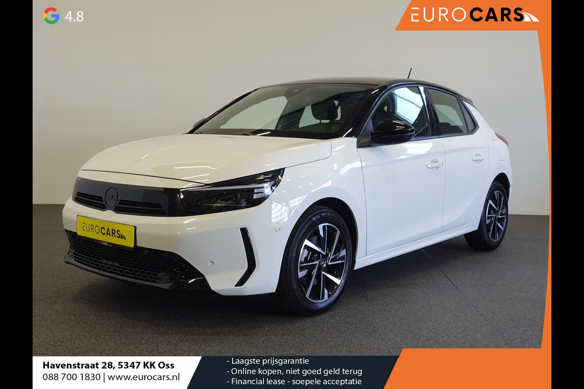 Opel Corsa 1.2 Turbo Automaat GS Line | Navigatie | Apple Carplay/Android Auto | Cruise Control | Full LED | 16" Black Wheels | PDC VA | Camera | Virtual Cockpit