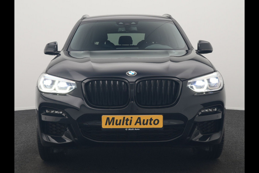 BMW X3 xDrive30e M Sport Plug In Hybrid 293pk Dealer O.H PHEV | Trekhaak Af Fabriek | 360 Camera | Head Up | Adaptive LED |  Lederen Sportstoelen & Sportstuur Verwarmd | Keyless | Apple Carplay | Navigatie | Cruise Control | Virtual | DAB | 20" L.M