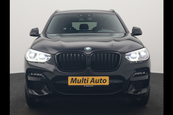 BMW X3 xDrive30e M Sport Plug In Hybrid 293pk Dealer O.H PHEV | Trekhaak Af Fabriek | 360 Camera | Head Up | Adaptive LED |  Lederen Sportstoelen & Sportstuur Verwarmd | Keyless | Apple Carplay | Navigatie | Cruise Control | Virtual | DAB | 20" L.M