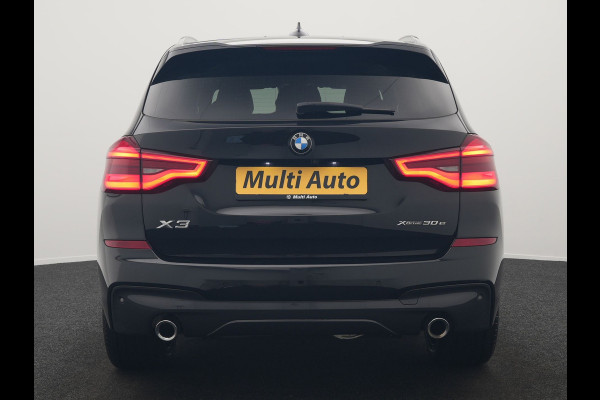 BMW X3 xDrive30e M Sport Plug In Hybrid 293pk Dealer O.H PHEV | Trekhaak Af Fabriek | 360 Camera | Head Up | Adaptive LED |  Lederen Sportstoelen & Sportstuur Verwarmd | Keyless | Apple Carplay | Navigatie | Cruise Control | Virtual | DAB | 20" L.M