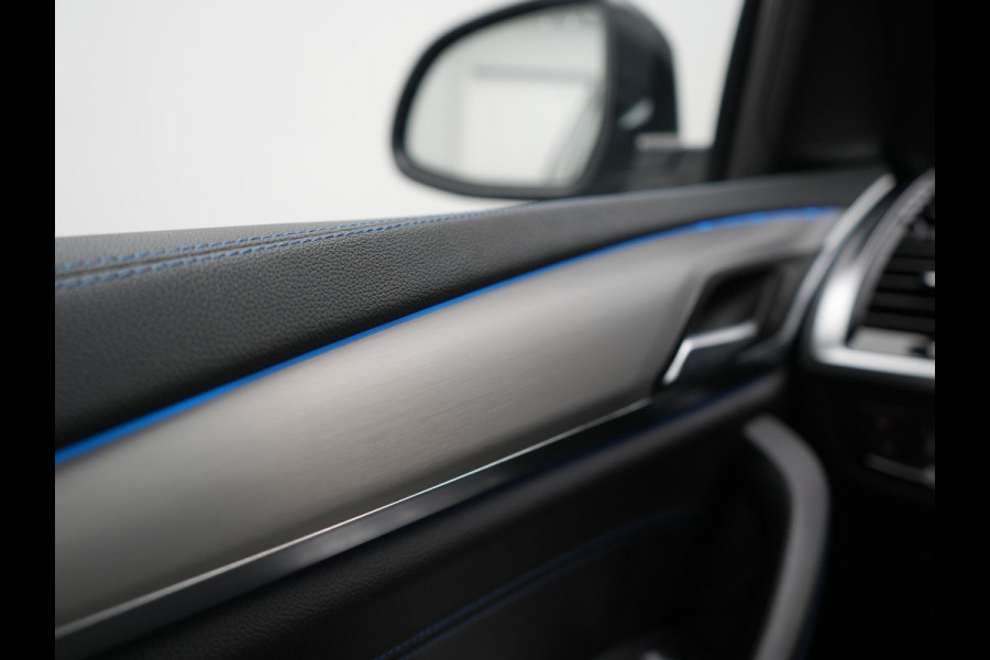 BMW X3 xDrive30e M Sport Plug In Hybrid 293pk Dealer O.H PHEV | Trekhaak Af Fabriek | 360 Camera | Head Up | Adaptive LED |  Lederen Sportstoelen & Sportstuur Verwarmd | Keyless | Apple Carplay | Navigatie | Cruise Control | Virtual | DAB | 20" L.M