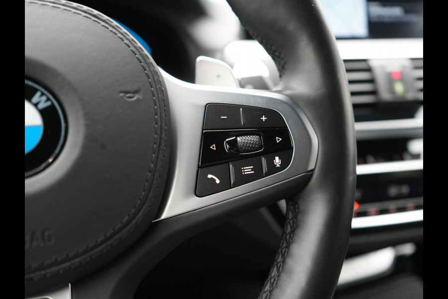 BMW X3 xDrive30e M Sport Plug In Hybrid 293pk Dealer O.H PHEV | Trekhaak Af Fabriek | 360 Camera | Head Up | Adaptive LED |  Lederen Sportstoelen & Sportstuur Verwarmd | Keyless | Apple Carplay | Navigatie | Cruise Control | Virtual | DAB | 20" L.M