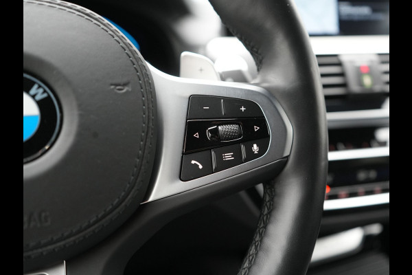 BMW X3 xDrive30e M Sport Plug In Hybrid 293pk Dealer O.H PHEV | Trekhaak Af Fabriek | 360 Camera | Head Up | Adaptive LED |  Lederen Sportstoelen & Sportstuur Verwarmd | Keyless | Apple Carplay | Navigatie | Cruise Control | Virtual | DAB | 20" L.M