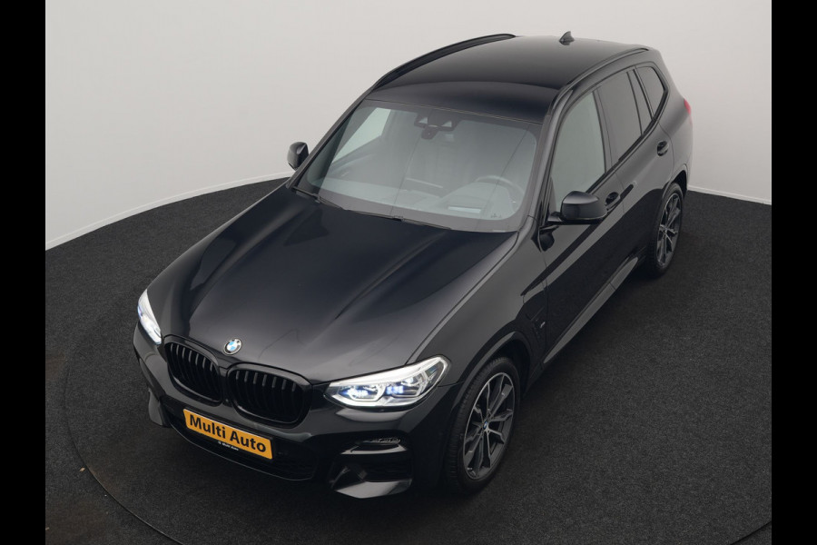 BMW X3 xDrive30e M Sport Plug In Hybrid 293pk Dealer O.H PHEV | Trekhaak Af Fabriek | 360 Camera | Head Up | Adaptive LED |  Lederen Sportstoelen & Sportstuur Verwarmd | Keyless | Apple Carplay | Navigatie | Cruise Control | Virtual | DAB | 20" L.M