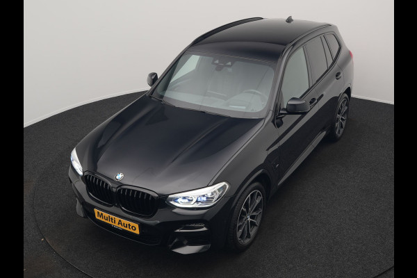 BMW X3 xDrive30e M Sport Plug In Hybrid 293pk Dealer O.H PHEV | Trekhaak Af Fabriek | 360 Camera | Head Up | Adaptive LED |  Lederen Sportstoelen & Sportstuur Verwarmd | Keyless | Apple Carplay | Navigatie | Cruise Control | Virtual | DAB | 20" L.M