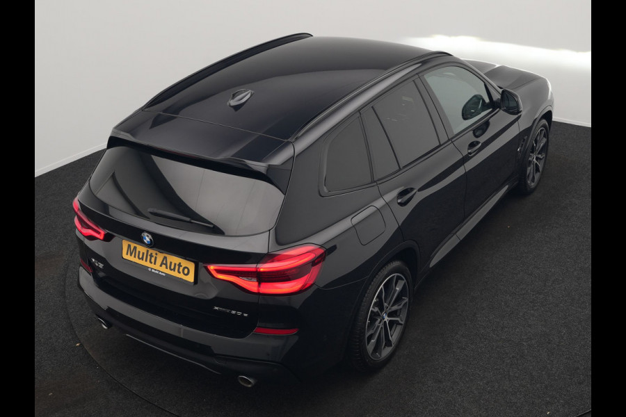 BMW X3 xDrive30e M Sport Plug In Hybrid 293pk Dealer O.H PHEV | Trekhaak Af Fabriek | 360 Camera | Head Up | Adaptive LED |  Lederen Sportstoelen & Sportstuur Verwarmd | Keyless | Apple Carplay | Navigatie | Cruise Control | Virtual | DAB | 20" L.M