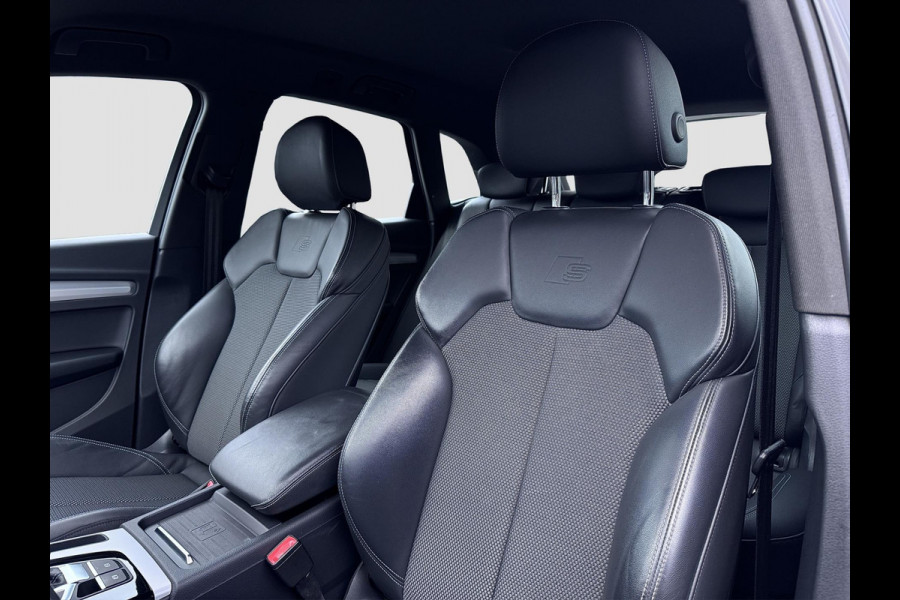 Audi Q5 50 TFSI e S-line | Trekhaak | Carplay | ACC | Stoelverwarming | Elektr. achterklep | DAB+ | LED