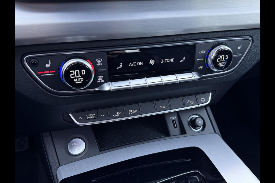 Audi Q5 50 TFSI e S-line | Trekhaak | Carplay | ACC | Stoelverwarming | Elektr. achterklep | DAB+ | LED