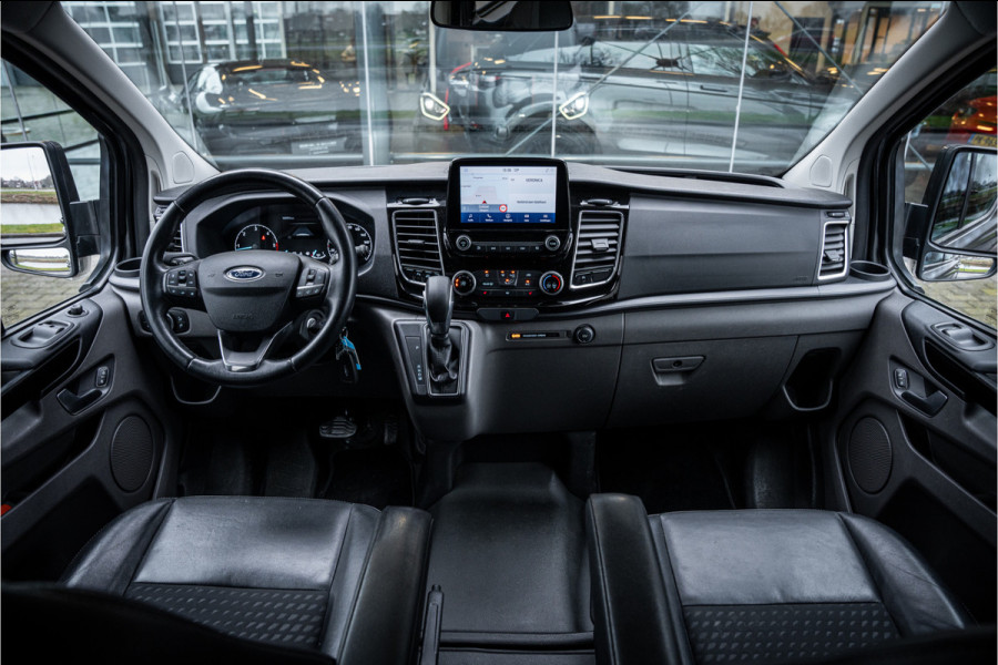 Ford Transit Custom 320 2.0 TDCI 185pk Aut. L2H1 Sport ** Dubbel Cabine ** Leer ** Trekhaak