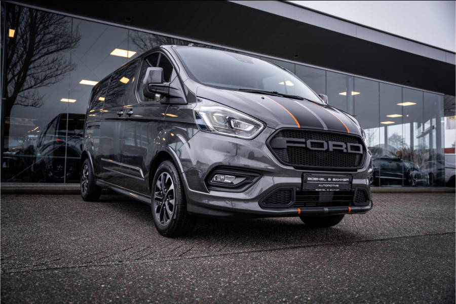 Ford Transit Custom 320 2.0 TDCI 185pk Aut. L2H1 Sport ** Dubbel Cabine ** Leer ** Trekhaak