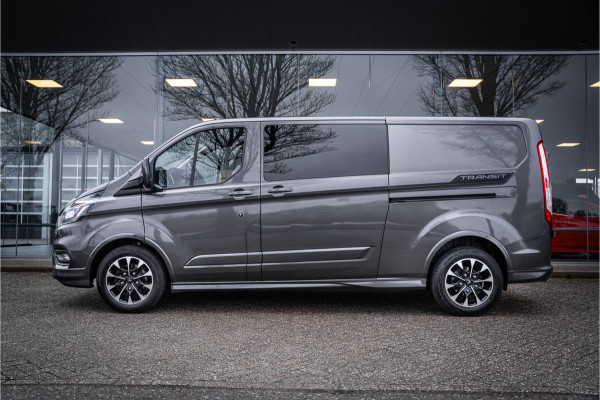 Ford Transit Custom 320 2.0 TDCI 185pk Aut. L2H1 Sport ** Dubbel Cabine ** Leer ** Trekhaak