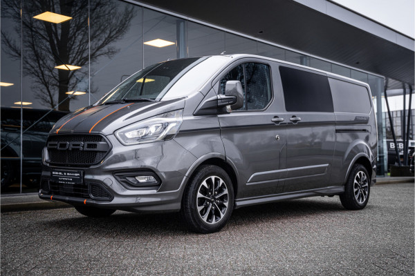 Ford Transit Custom 320 2.0 TDCI 185pk Aut. L2H1 Sport ** Dubbel Cabine ** Leer ** Trekhaak