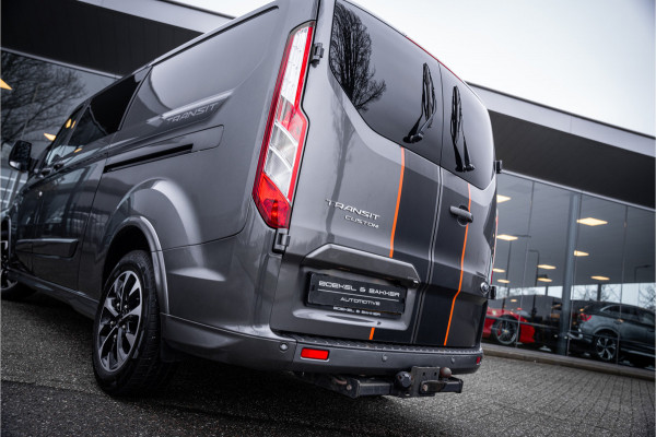 Ford Transit Custom 320 2.0 TDCI 185pk Aut. L2H1 Sport ** Dubbel Cabine ** Leer ** Trekhaak