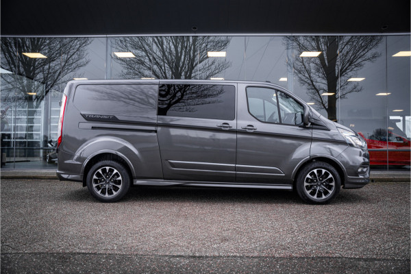 Ford Transit Custom 320 2.0 TDCI 185pk Aut. L2H1 Sport ** Dubbel Cabine ** Leer ** Trekhaak