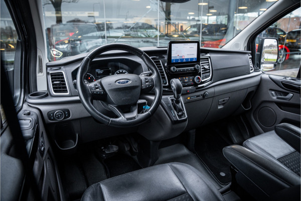 Ford Transit Custom 320 2.0 TDCI 185pk Aut. L2H1 Sport ** Dubbel Cabine ** Leer ** Trekhaak