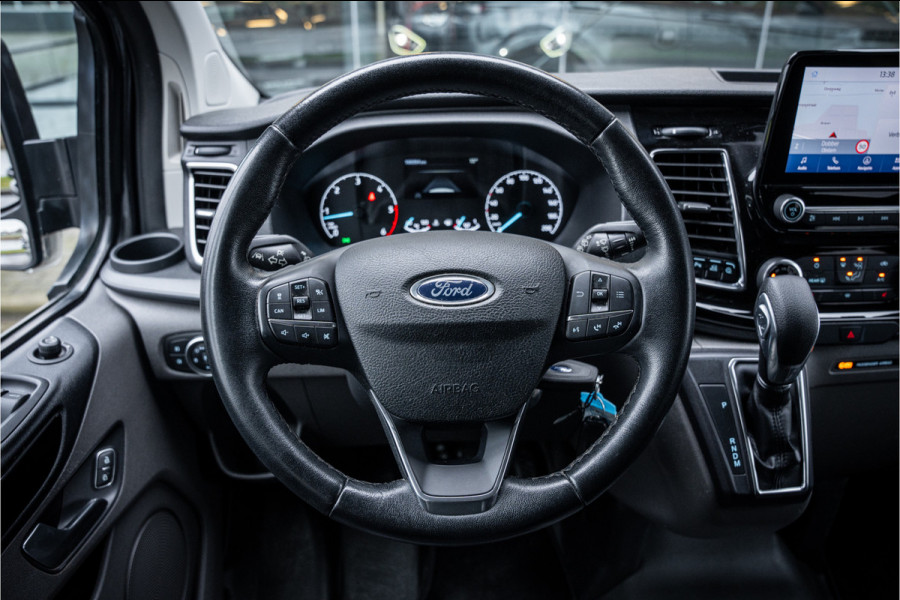 Ford Transit Custom 320 2.0 TDCI 185pk Aut. L2H1 Sport ** Dubbel Cabine ** Leer ** Trekhaak