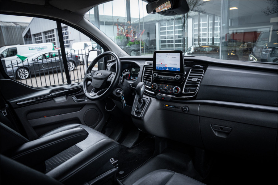 Ford Transit Custom 320 2.0 TDCI 185pk Aut. L2H1 Sport ** Dubbel Cabine ** Leer ** Trekhaak