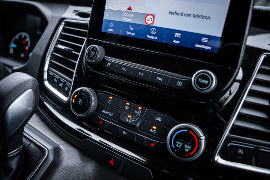 Ford Transit Custom 320 2.0 TDCI 185pk Aut. L2H1 Sport ** Dubbel Cabine ** Leer ** Trekhaak